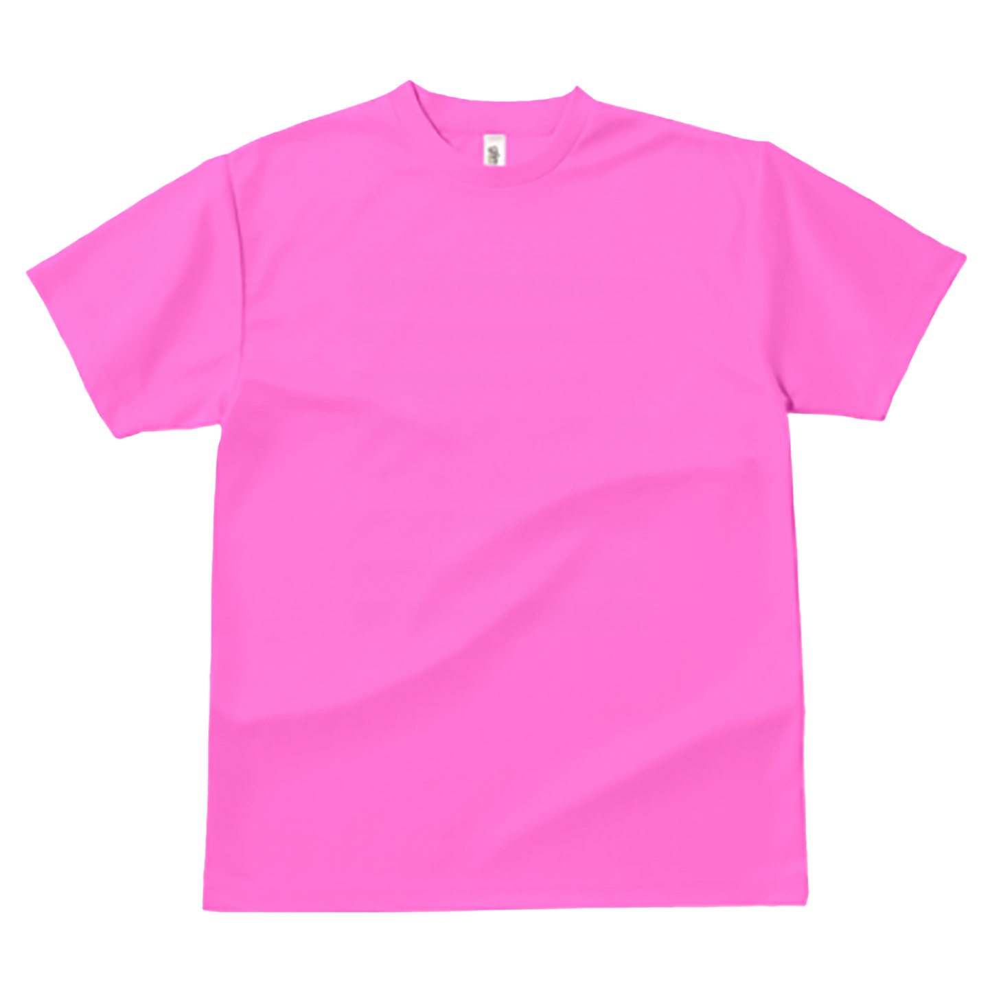 variant:速乾 ドライ生地 Tシャツ / 蛍光ピンク