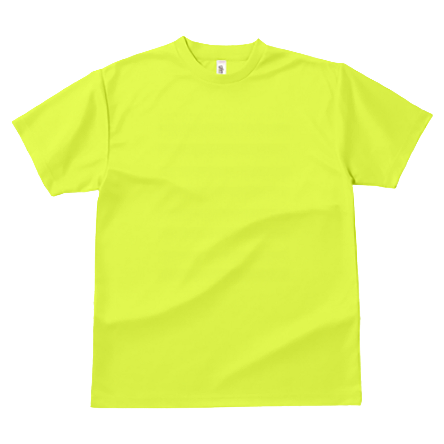 variant:速乾 ドライ生地 Tシャツ / 蛍光イエロー