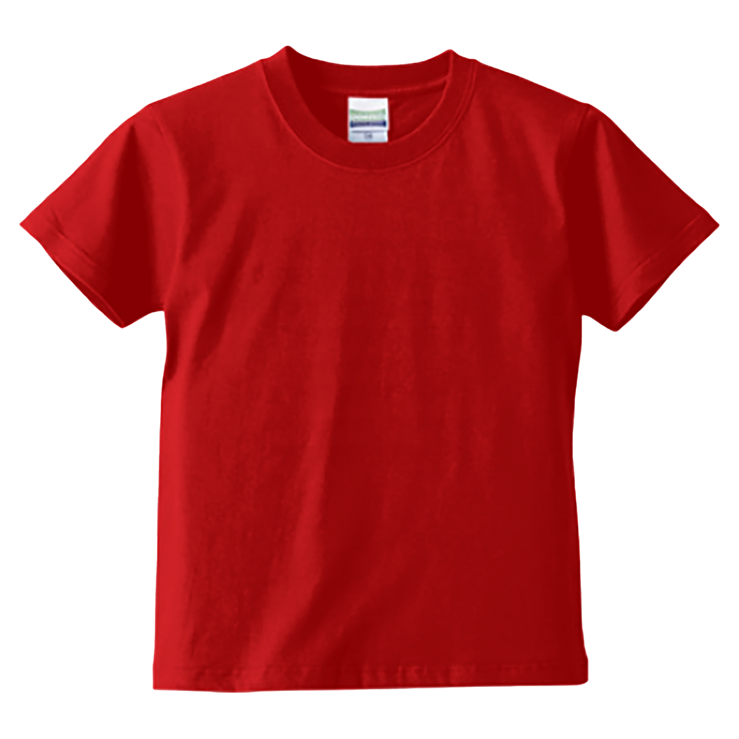variant:綿100%Tシャツ(キッズ) 5.6oz / ハイレッド