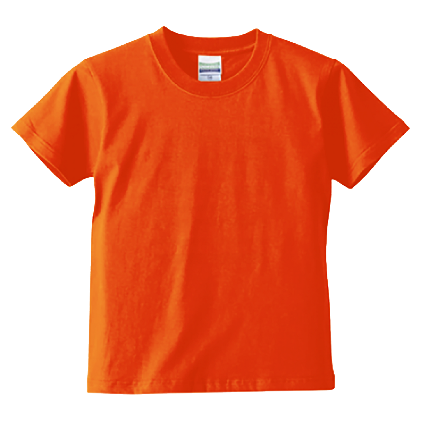 variant:綿100%Tシャツ(キッズ) 5.6oz / オレンジ