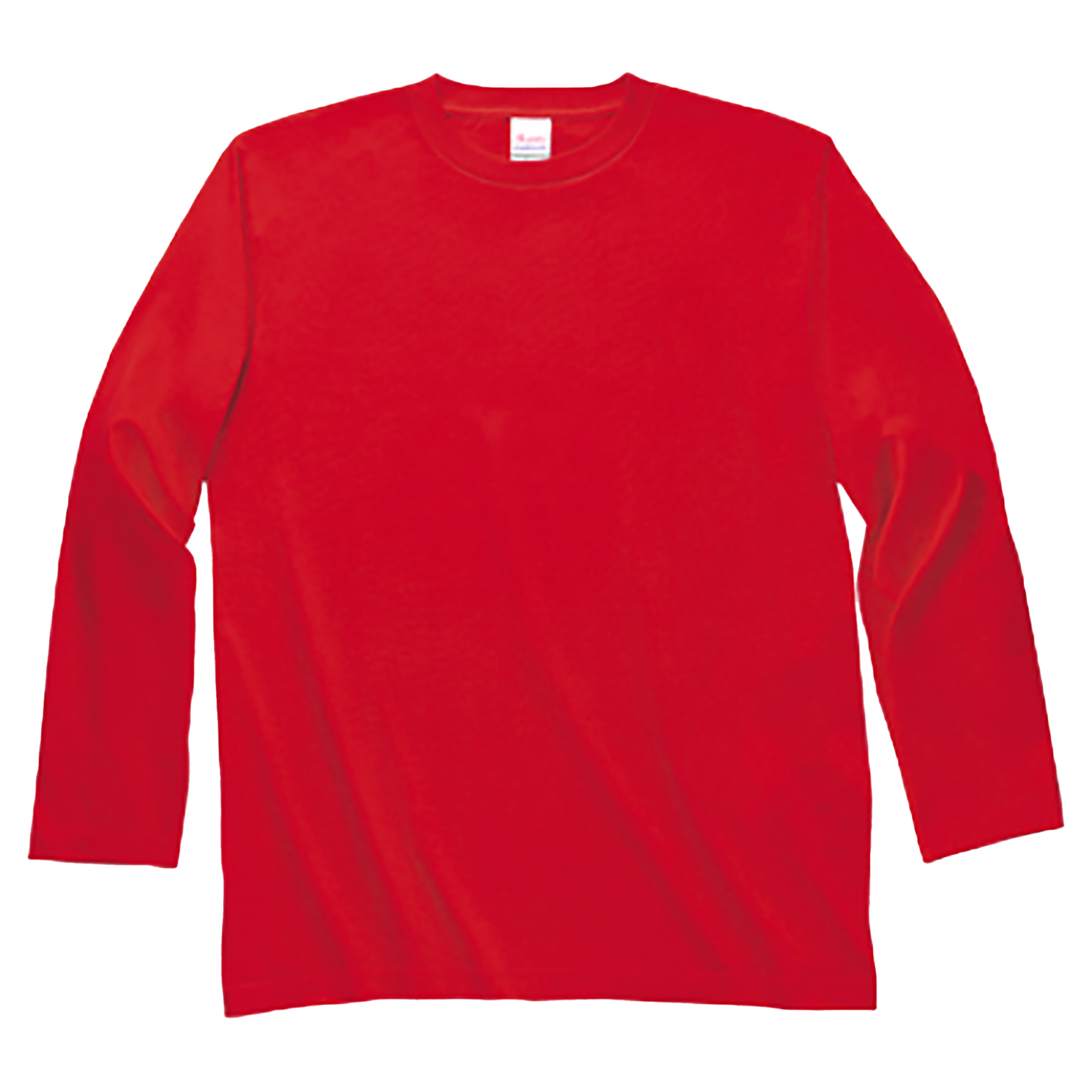 variant:綿100% ロンT 5.6oz / レッド
