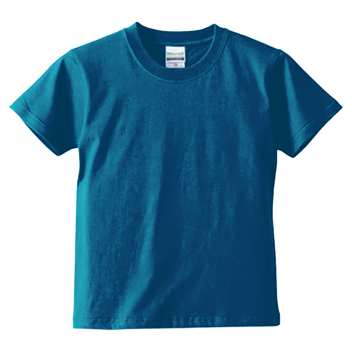variant:綿100%Tシャツ(キッズ) 5.6oz / ターコイズブルー
