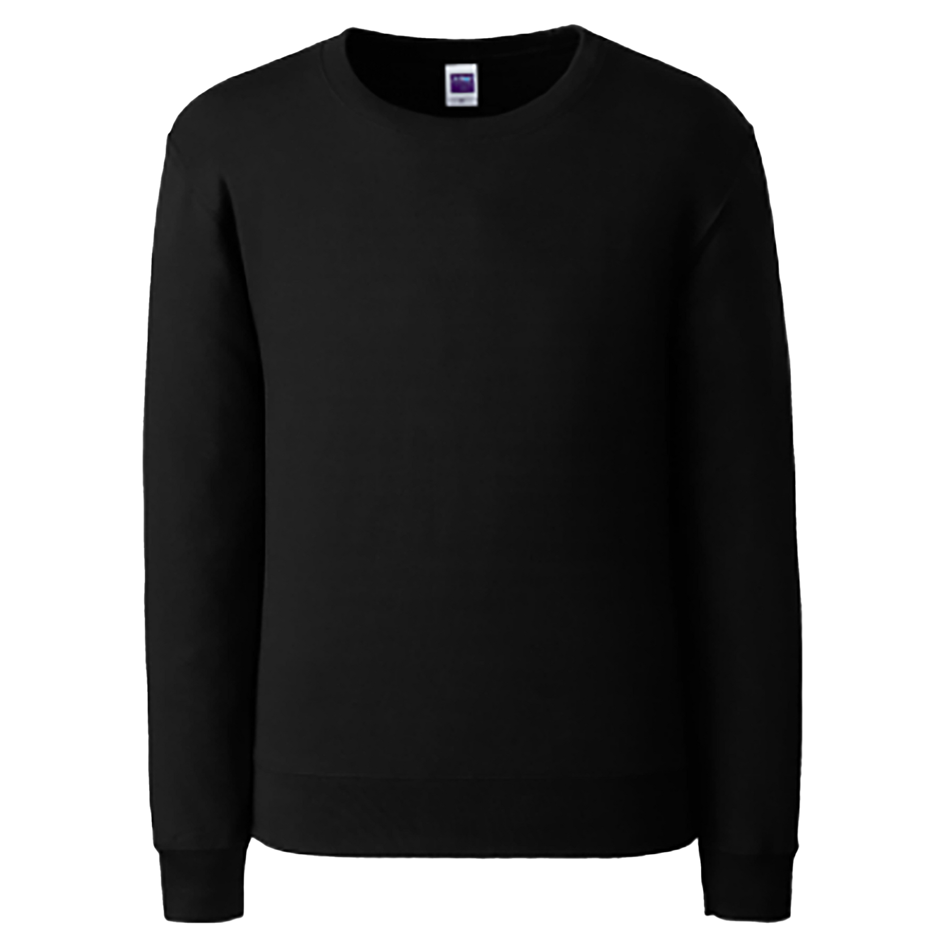 variant:ライトトレーナー（キッズ）　8.4oz / ブラック