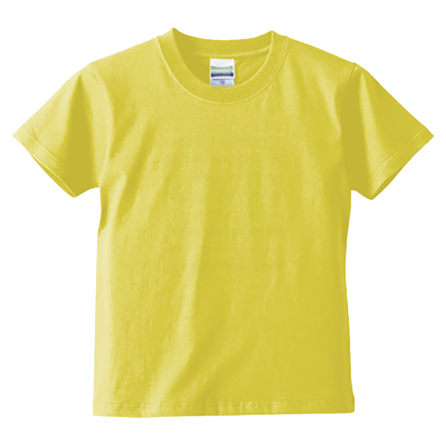 variant:綿100%Tシャツ（キッズ）　5.6oz / ライトイエロー