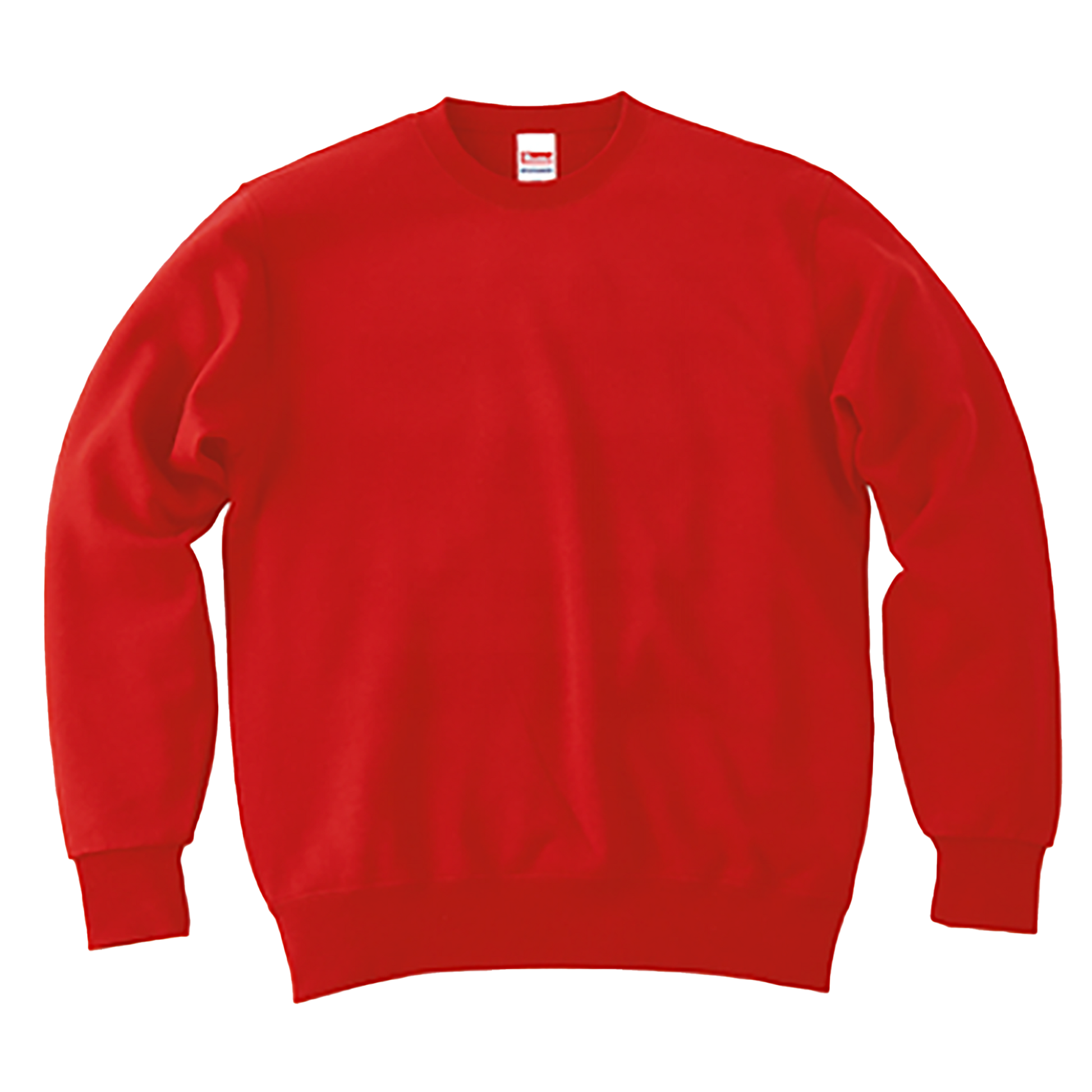 variant:裏パイル トレーナー　9.7oz / レッド